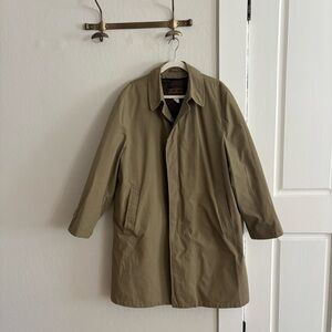 Vintage Eddie Bauer down feather trench coat